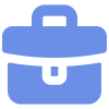 lavender icon of a briefcase